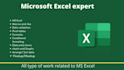 do excel data entry, data cleaning, formatting and analysis