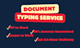 retype scanned documents to microsoft word neatly
