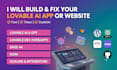 fix and develop lovable ai website, base44, lovable, rork