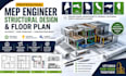design mep engineer plan structural design floor plan in maryland, maine, texas