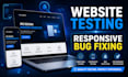 do website testing and find responsive layout bugs