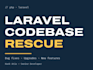 fix, upgrade and extend your existing PHP laravel application