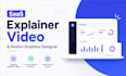 create saas explainer video, motion graphics, saas product demo video