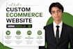 build a custom ecommerce website using node js