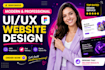 figma website design, website ui ux design, ui ux design