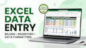 do excel data entry, PDF to excel and business spreadsheets
