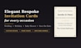 design wedding, birthday, and event invitation cards