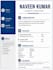 design a professional resume and cv