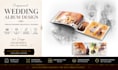 design premium wedding albums with professional layouts