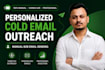 manually send personalized cold emails to your b2b prospects