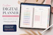 design hyperlinked digital planner goodnotes planner etsy planner canva