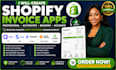 setup shopify invoice apps vify sufio fordeer order printer simplio