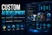 develop a custom ai application using python