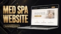 design a modern med spa website