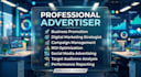 a professional advertiser and promote your buisness