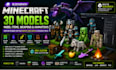 create custom minecraft blockbench 3d models, mobs, items and animations