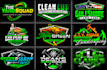 do agriculture tree landscape and lawn care logo