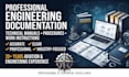 create professional engineering documentation, reports, and technical manuals