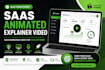create saas animated explainer video, saas marketing video for your software
