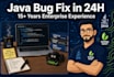 fix bugs and errors in your java or spring boot application
