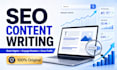 write SEO friendly website content and blog articles