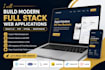 develop a modern full stack web applications