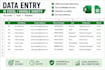 data entry and data cleaning