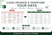 clean organize format and process your data in excel or CSV