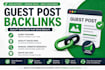 build high quality guest post backlinks