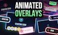 design an animated stream package for twitch