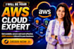 be your AWS cloud architect and AWS expert