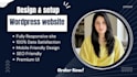 build a wordpress website and upload content