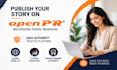 publish guest posts and press releases on openpr