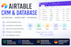 build your airtable CRM, database and business automation