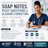 create professional soap notes and picot nursing research questions