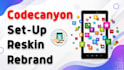 reskin app, redesign your android app and reskin codecanyon