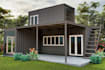 create detailed tiny house small house frame house cabin container home modular