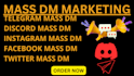 do instagram mass dm , mass dm , telegram mass dm
