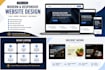 build a responsive website using HTML and CSS and javascript