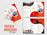 design editable canva trifold brochure template print ready bifold flyer