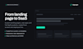 build unique landing pages or complex web applications