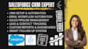 setup salesforce crm email workflow sales pipeline report dashboard