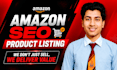 create amazon fba fbm product listing and SEO optimize amazon listing
