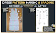 digitize your hand drawn sewing pattern to digital