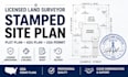provide a licensed land surveyor stamped site plan plot plan adu plan USA permit