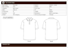 design a complete polo shirt tech pack and technical flats