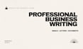 write professional business letters, emails and documents