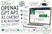 integrate openai gpt API, ai chatbot and ai assistant into your website