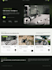 create a modern custom brand website with responsive UI