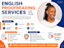 professionally proofread and edit your english documents